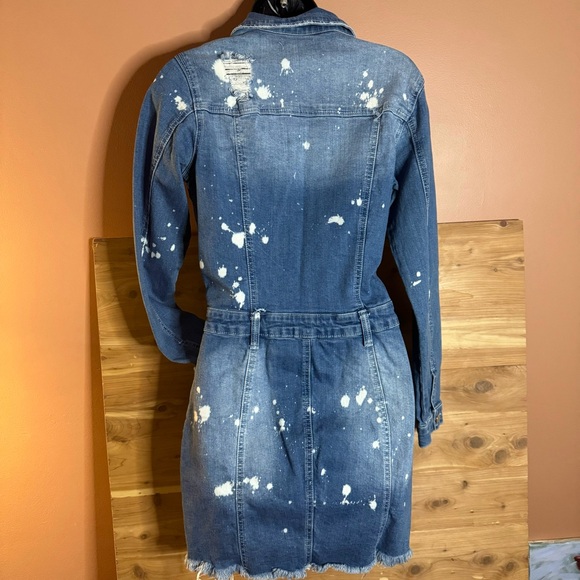 NWT- Denim Dress - Picture 7 of 9